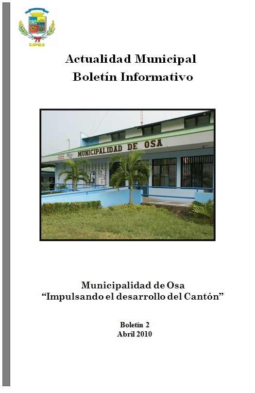 Actualidad Municipal, Boletin 2